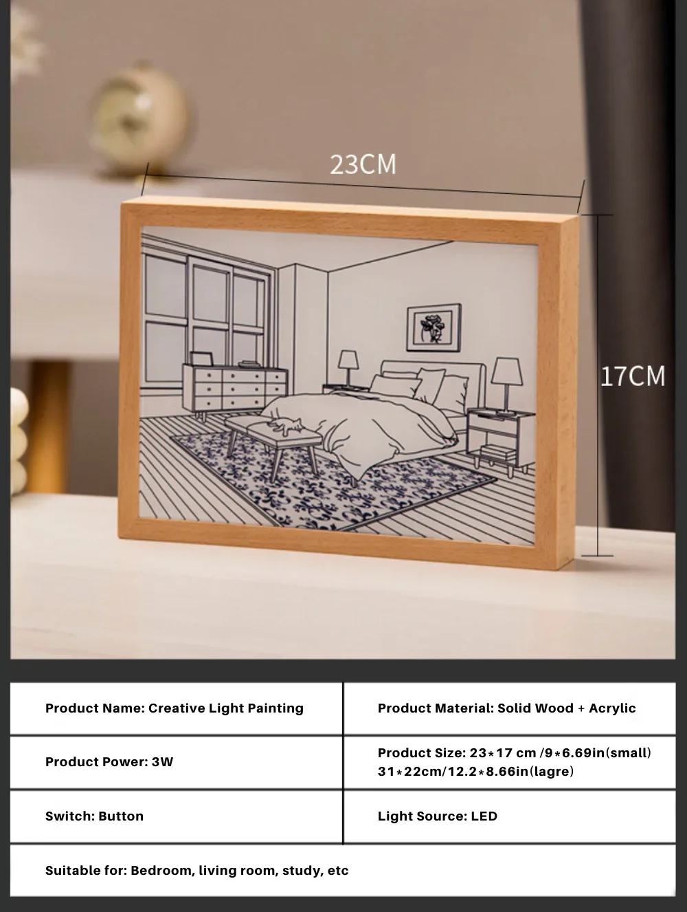 Cute Cat Kawaii Pets Light Painting Picture Frame Led Night Light Moon Lamp Room Decor Home Bedroom Friends Kids Birthday Gifts