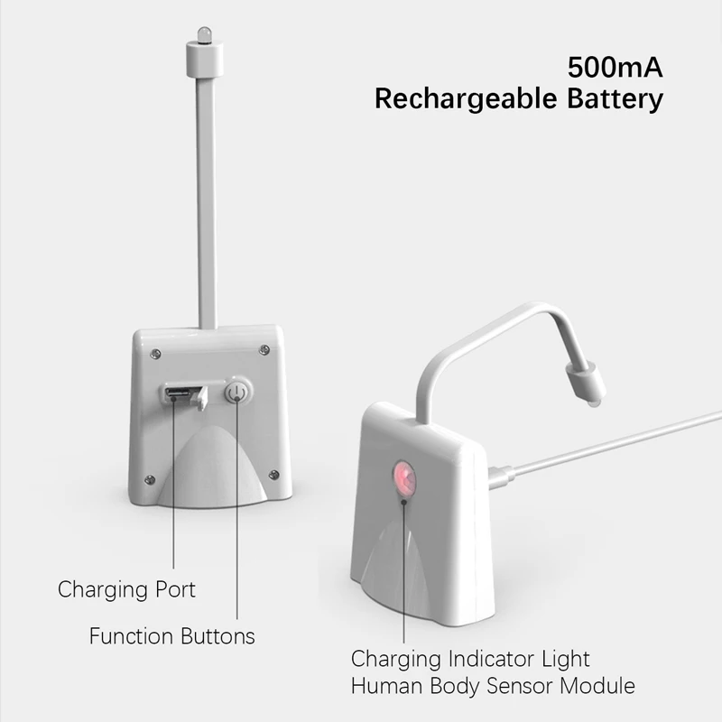 Motion Sensor Toilet Night Light Home Toilet Lamp Bathroom Body 8-Color Changes for Shower Room Closes Tool Home Decor