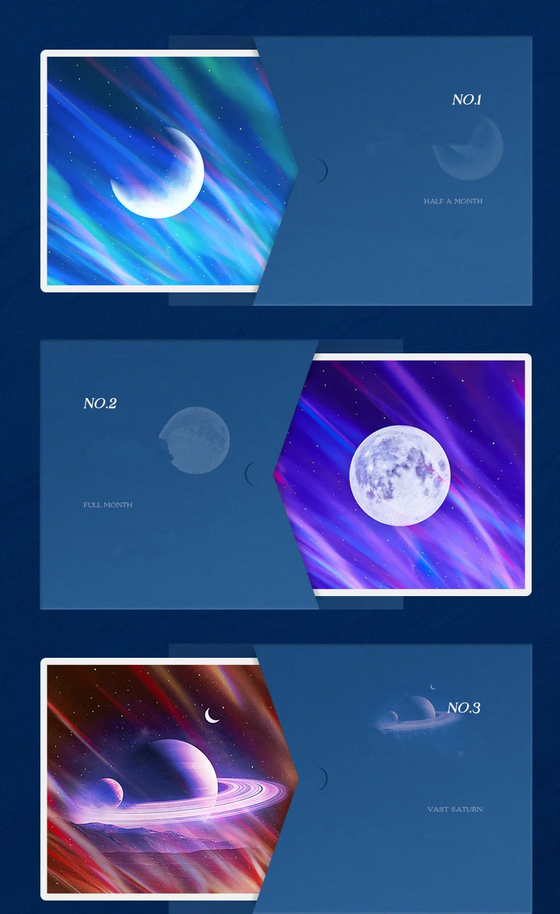 2026 Holiday Gifts Aurora Northern Lamp Ambient Projector Light Bedroom Wireless Ocean Wave Star Moon Aurora Dome Projector
