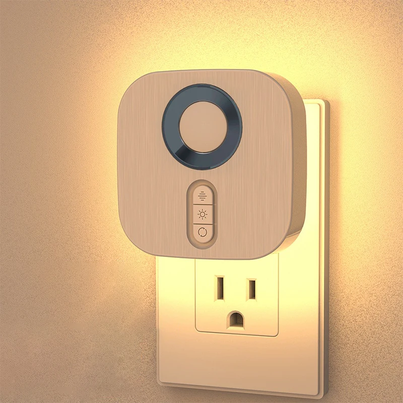 Wireless Motion Induce Night Lamp Smart Human Motion Sensor Night Light LED Dimmable Ultra-Quiet for Bedroom Hallway Bathroom