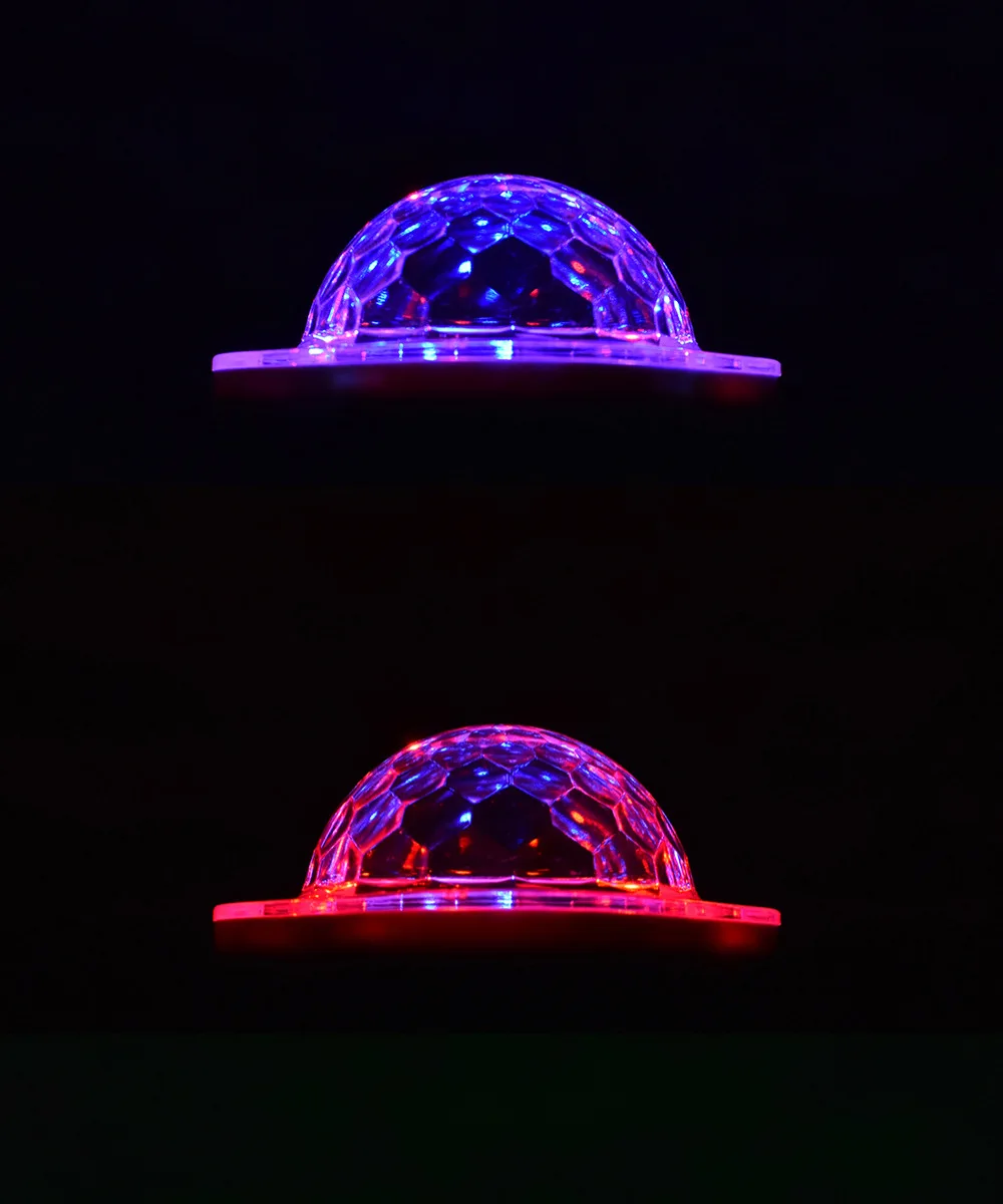 Mini Smurf RGB Light Wearable Watch Colorful Sound Control Childrens Toys Projection Disco Stage Lights Ambient Lamp For KTV Bar