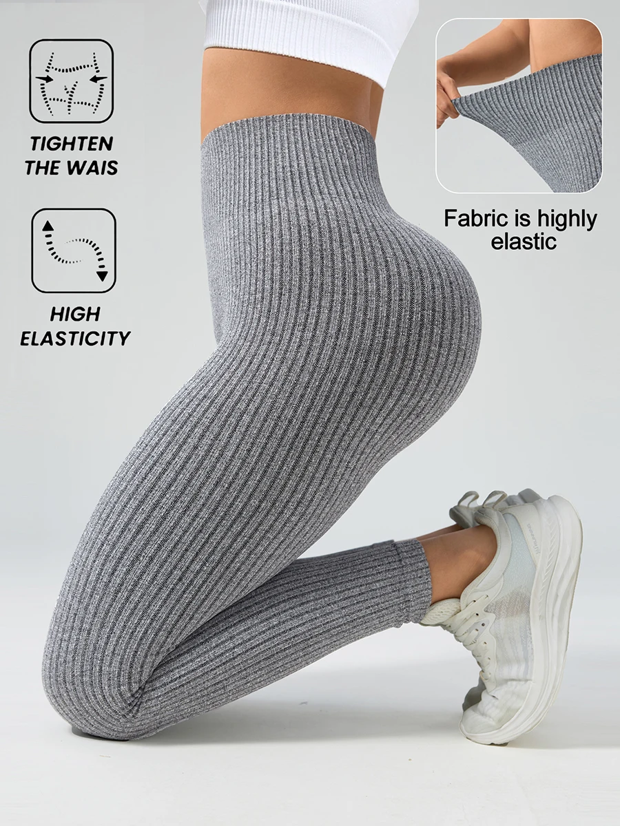 Women Sports Leggings Seamless Yoga Pants w/Tummy Control Sportswear Woman Gym Leggings Women's Trousers Fitness Female Clothing