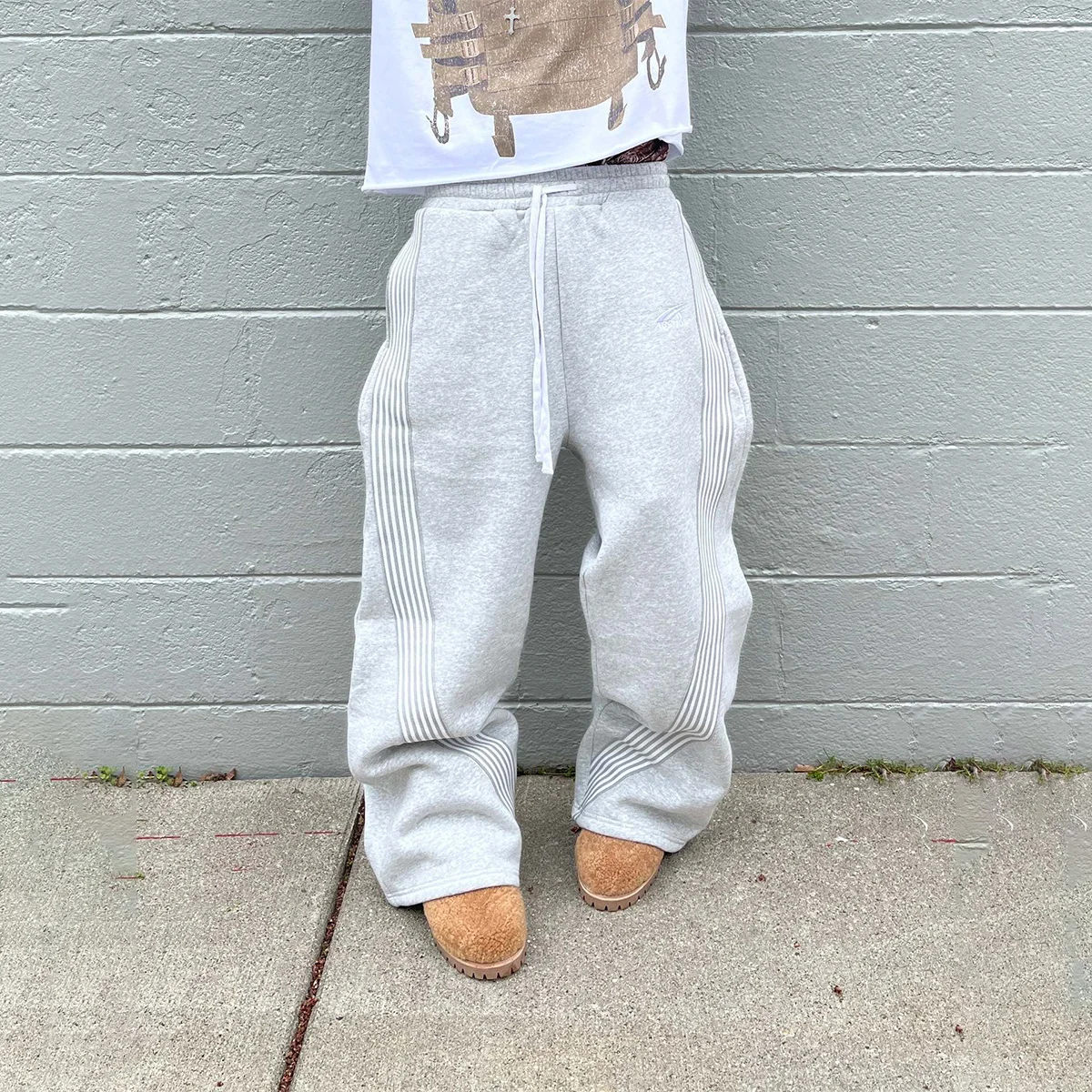 Camouflage Casual Pants Y2k Embroidered Camo Functional Tactical Functional Men's Women's Premium Jogging Drawstring Sweatpants