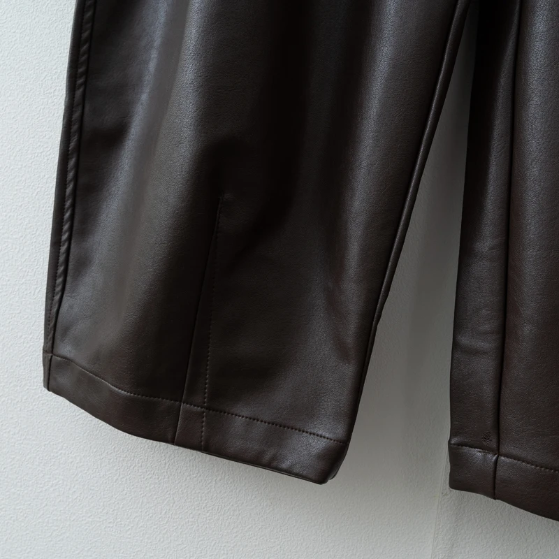 2025 Women Faux Leather pants , Pu leather pants