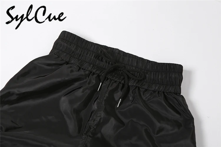 Sylcue Fashion Trend Personalized Self-Confidence Avant-Garde Cool All-Match Casual Loose Girl High Waist Wide Leg Lantern Pants