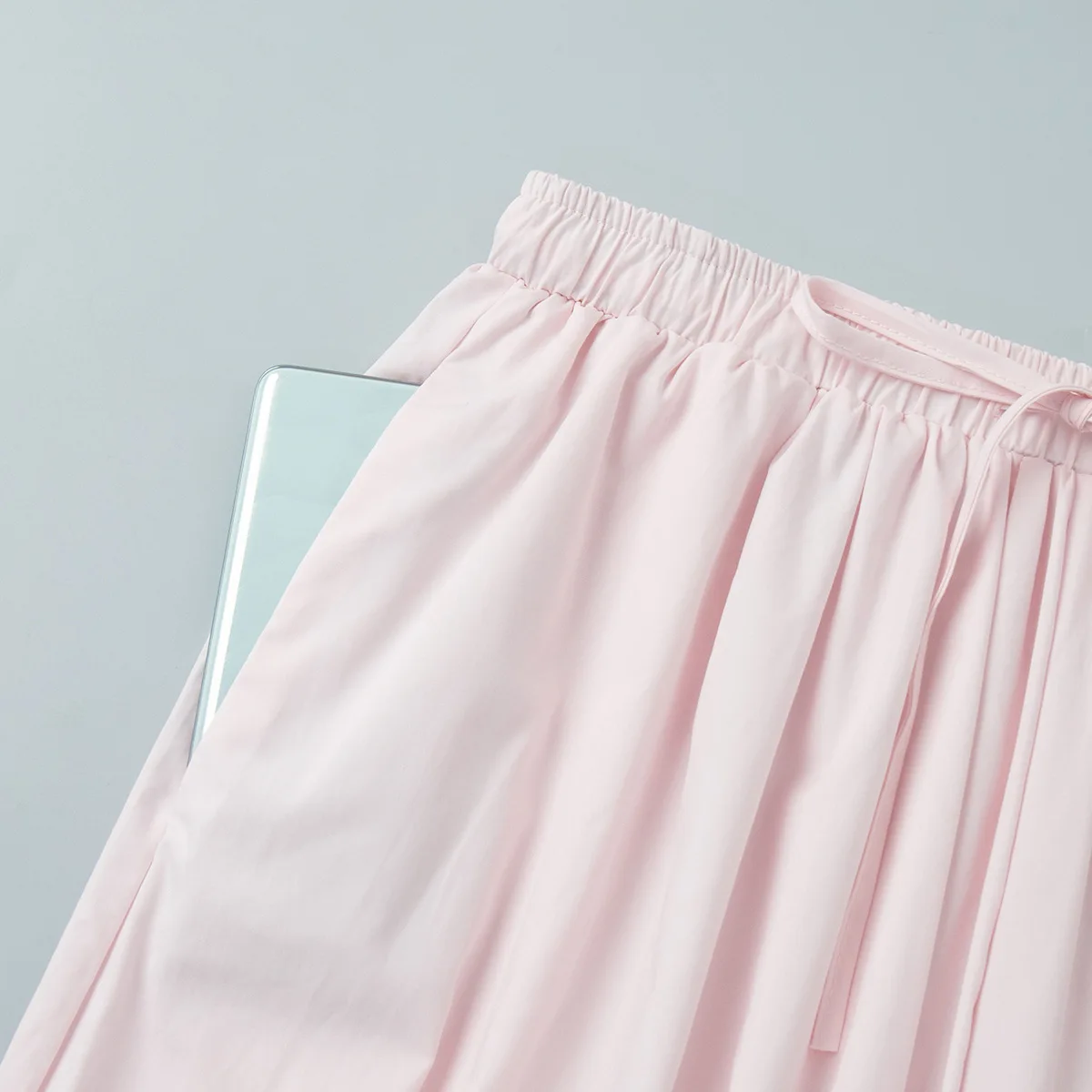 100% Cotton High Quality Women Casual High Waist Bloomers Long Pants Fashion Big Wide Leg Pants Women Clothes Trousers