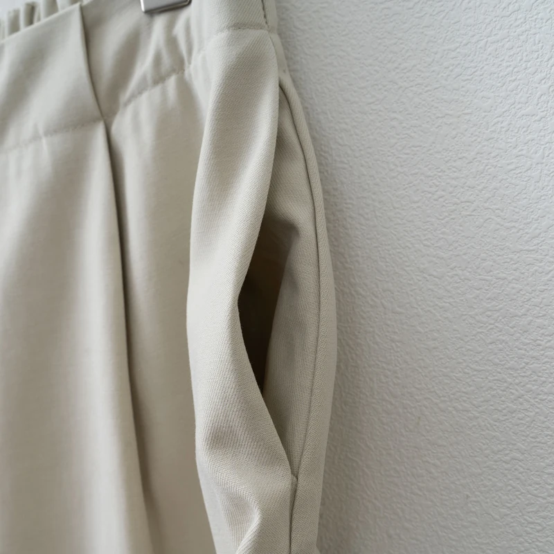 2026 Spring Summer Women Casual Elastic waist Cropped Harem pants office commuter Pants