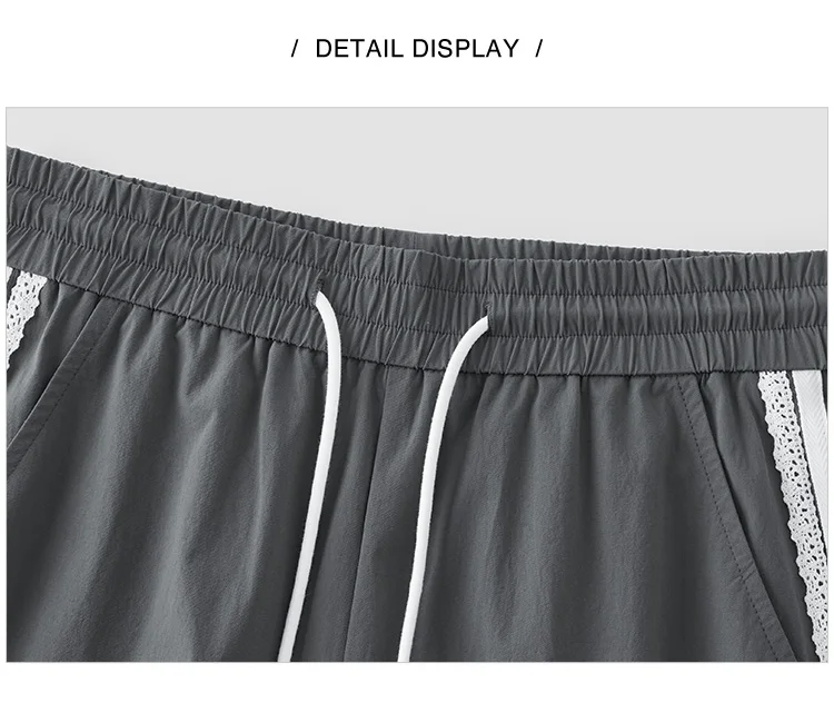 Semir Women Pants Color 2026 Block Ruffle Trim Drawstring 3D Cut Urban Casual Everyday Style Soft Comfortable Daily Wear