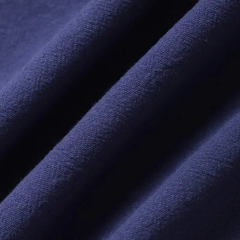 ZANZEA-Summer Women Pants Cotton Linen Elastic Waist Wide-Leg Trousers Casual Lightweight Solid Palazzo Pantalones Woman Bottoms