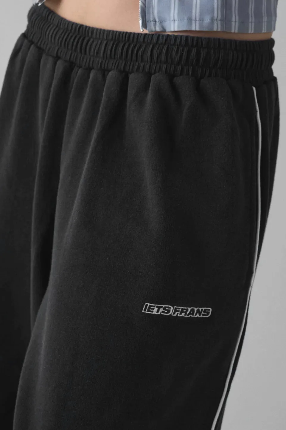2026 summer wide leg sports pants, loose fit straight leg casual pants, comfortable Striped Wide Leg Sports Pants For Women