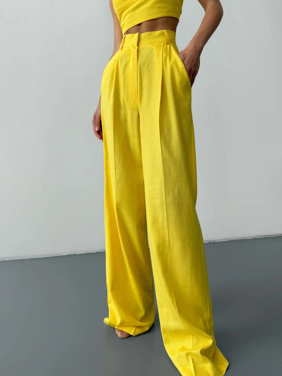 Wolfeel 2026 Women's Wide Leg Pants with European and American Style Casual Loose Pants Suitable for Business and Casual Wear