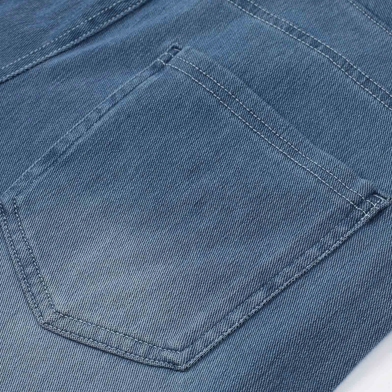 Casual Baggy Jeans Women's Elastic Waistband Wide Leg Jeans Elegant Slim Fit Denim Trousers American Retro Denim Palazzo Pants
