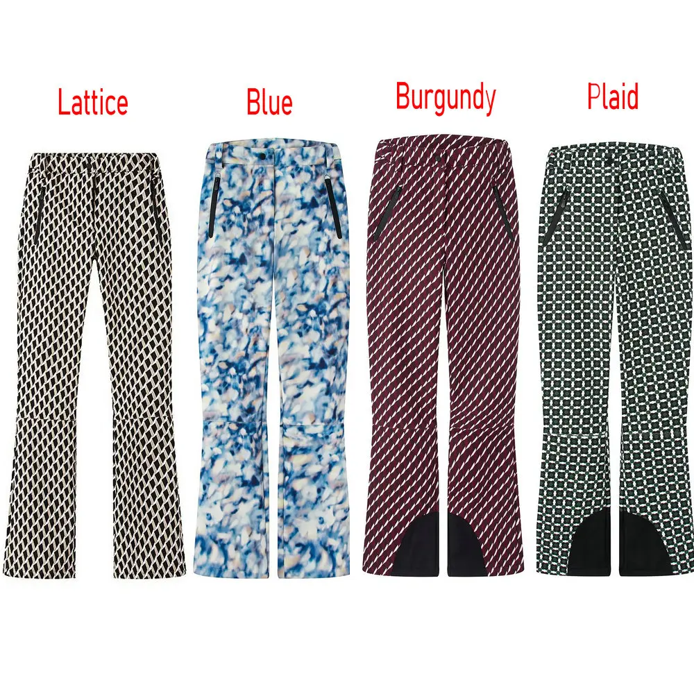 2027 New Winter Ski Pants Women Outdoor High Quality Windproof Thick Warm Snow Trousers Winter Skiing Snowboarding Pants Brand