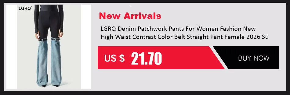LGRQ Women's Casual Pants Office Lady Elastic High Waisted Striped All-match Wide Leg Trousers 2026 Summer New 19DB1061