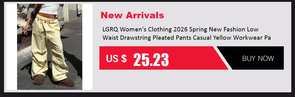 LGRQ Women's Casual Pants Office Lady Elastic High Waisted Striped All-match Wide Leg Trousers 2026 Summer New 19DB1061