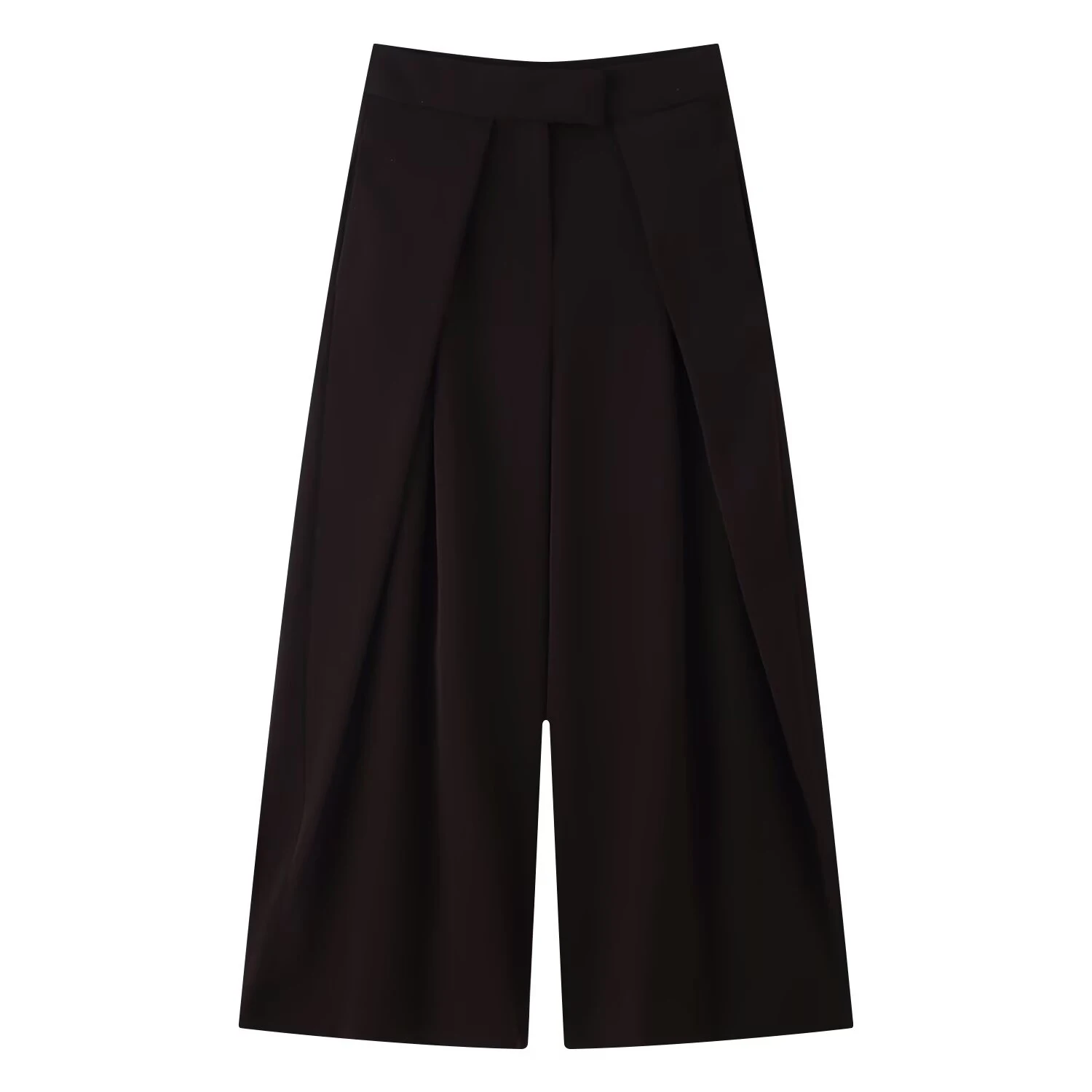 European and American 2025 autumn new women's clothing retro loose casual temperament simple pleated trousers
