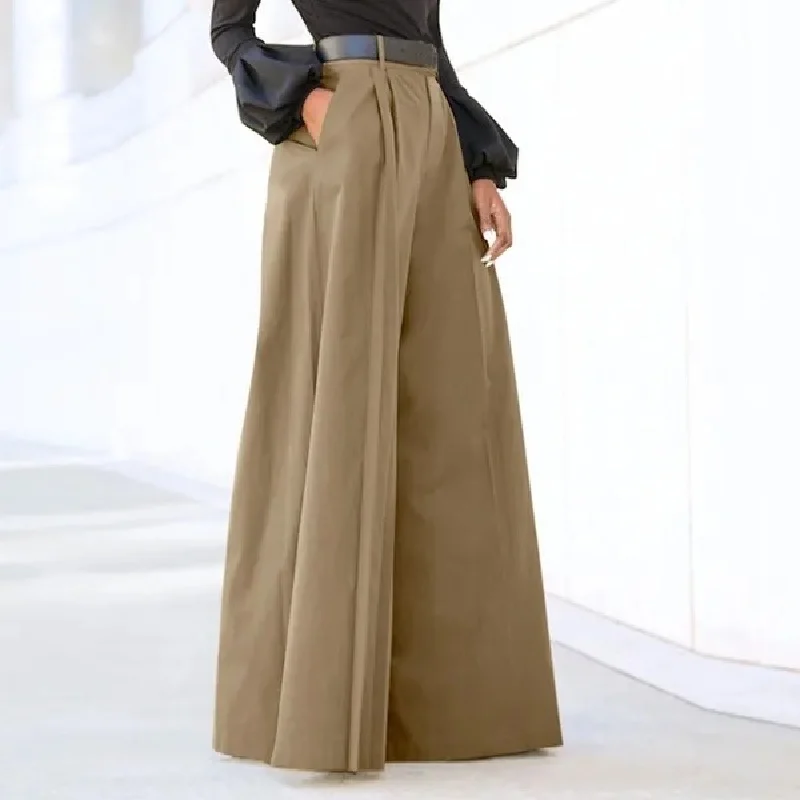 Wide Leg Pants For Women Pants For Women Palazzo Pants Summer Printed Cropped Linen Comfy Baggy Trousers With Tements Femme