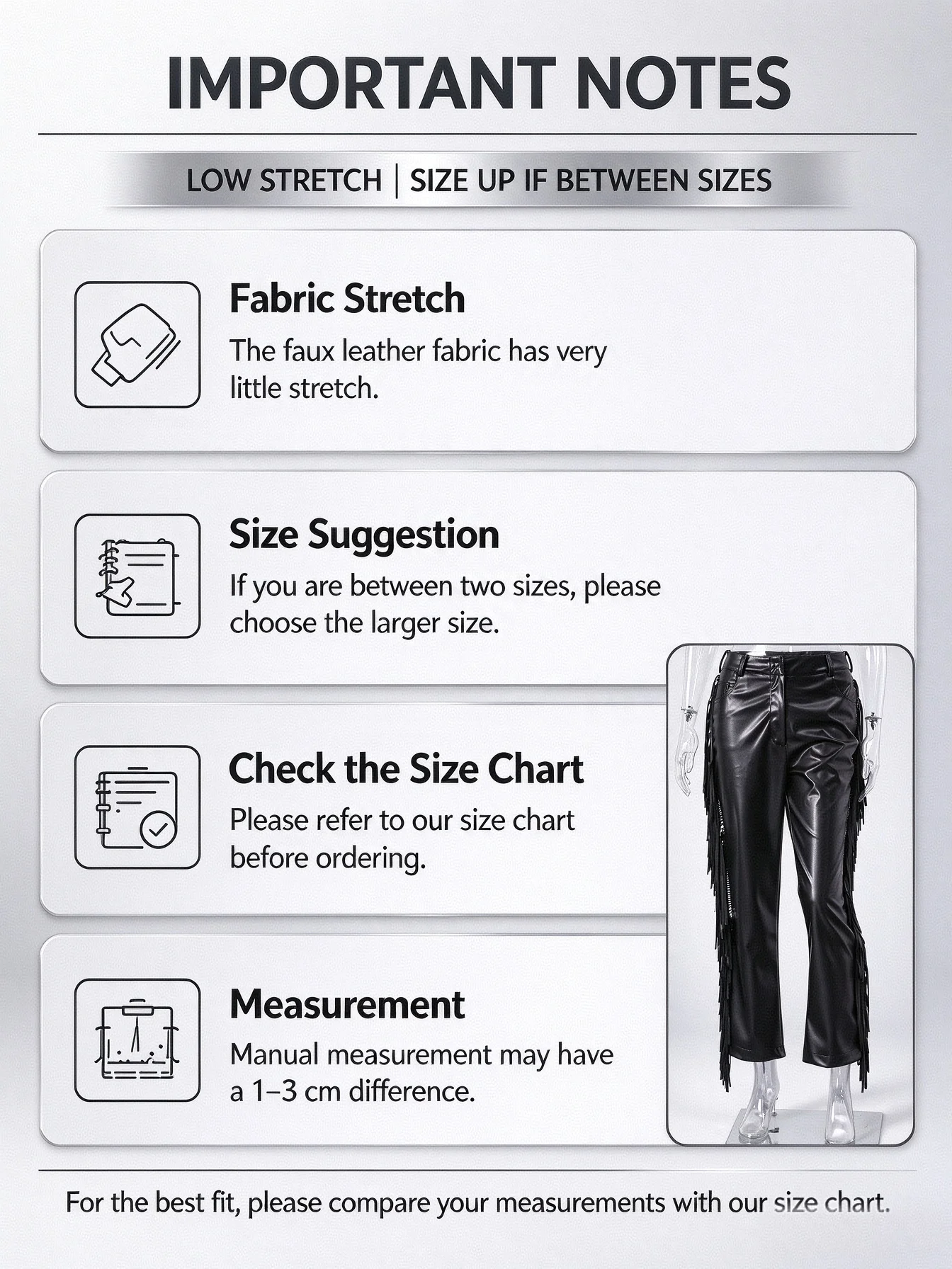 Y2k High Waist Fringe Faux Leather Flared Pants Women Side Tassel Design Slim Bootcut Leather Trouser Party Club Street Bottoms