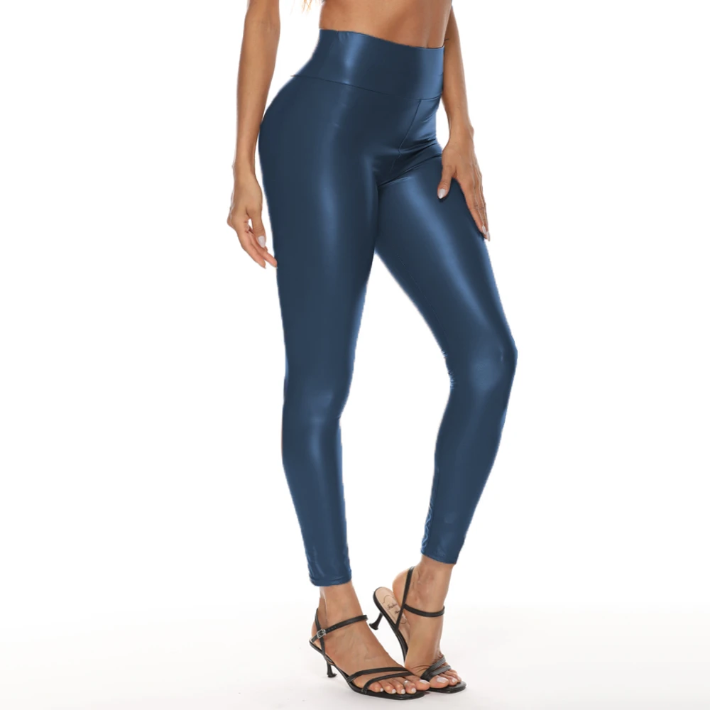 Sexy High Waist PU Leather Pants Women Fashion Casual Black Long Skinny Pencil Pants Streetwear Trousers Woman Clothing Leggings