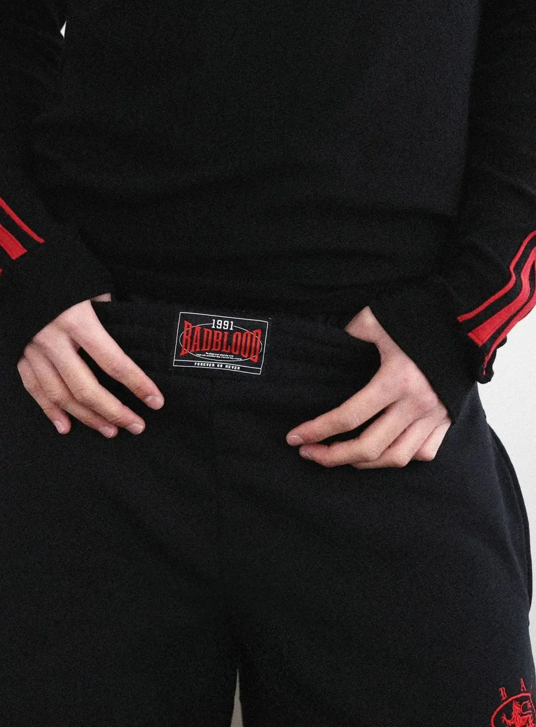 American hip-hop dance pants hot girl casual sports pants loose jazz embroidered scimitar wide-leg pants for street wear