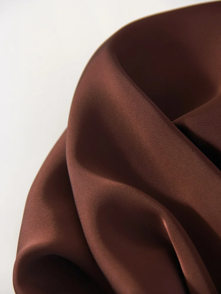 Women Straight Leg Satin Pants For Summer Elastic Waist Black Silk Trousers Luxury Office Wears For Ladies Wide Leg Pants Satin