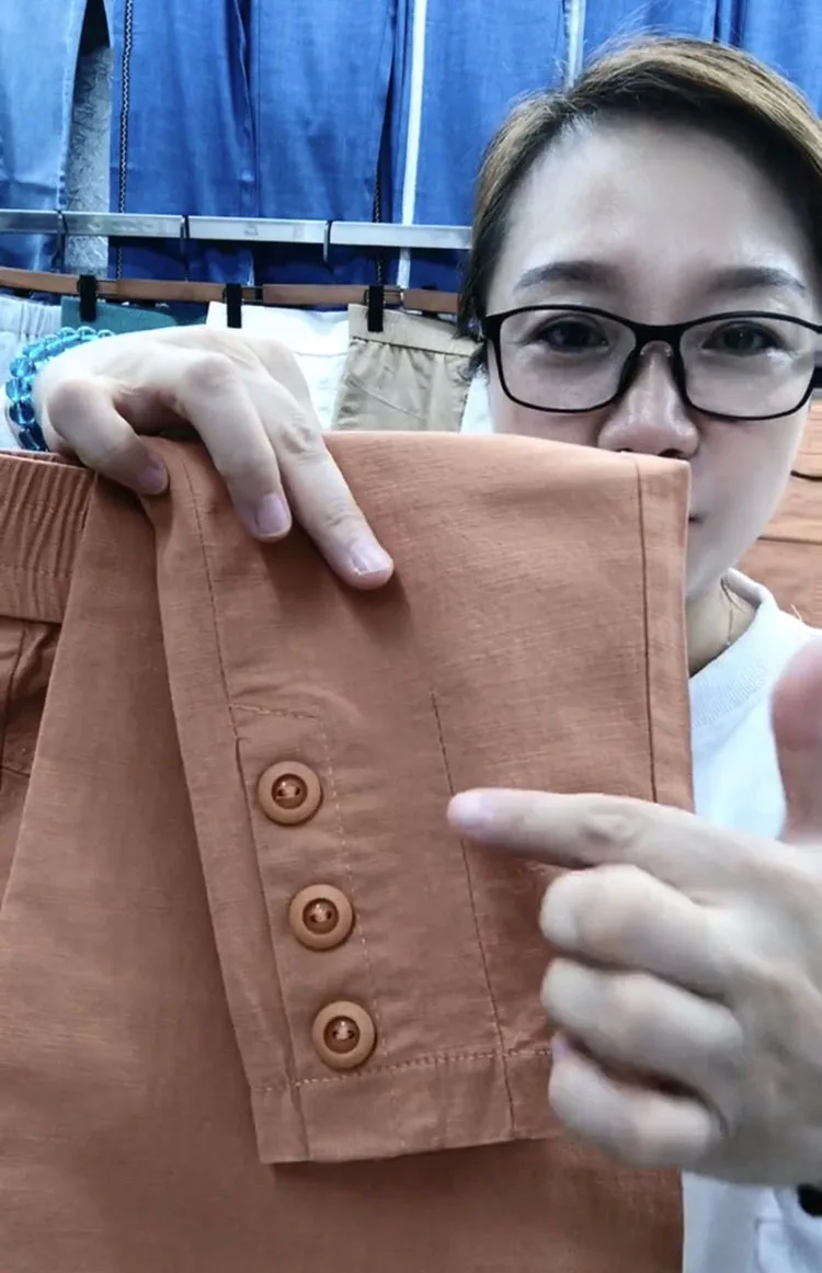 Women Cotton Linen Harun Pants Summer Loose New 2023 Ladies High Waist Versatile Thin Slim Casual Pants Female Nine-Point Pants