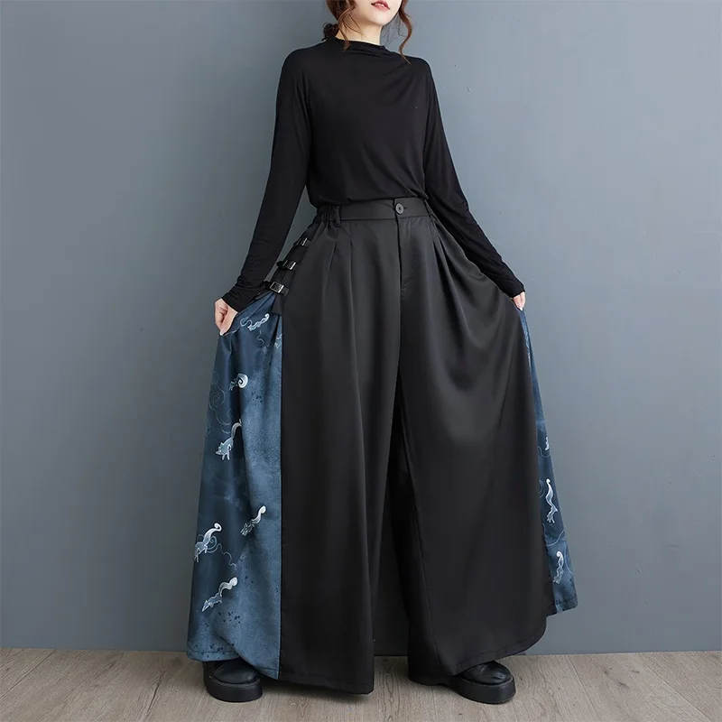 high Waist Oversized vintage Casual loose Spring Summer autumn clothes Pants for Women 2026 wide leg Trousers Streetwear