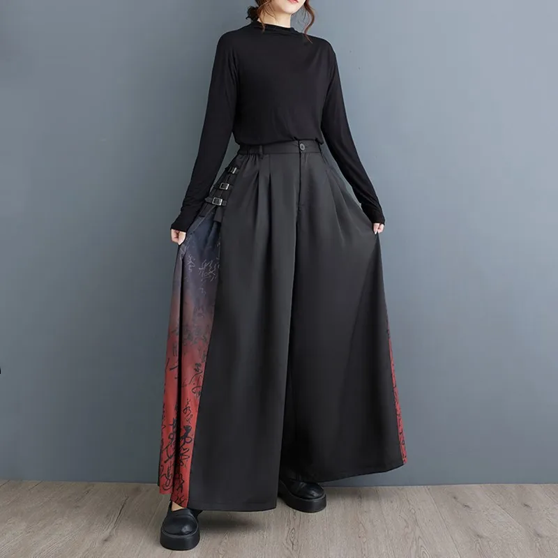 high Waist Oversized vintage Casual loose Spring Summer autumn clothes Pants for Women 2026 wide leg Trousers Streetwear