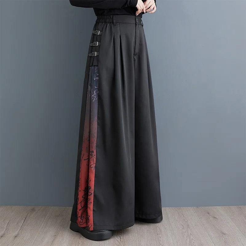 high Waist Oversized vintage Casual loose Spring Summer autumn clothes Pants for Women 2026 wide leg Trousers Streetwear