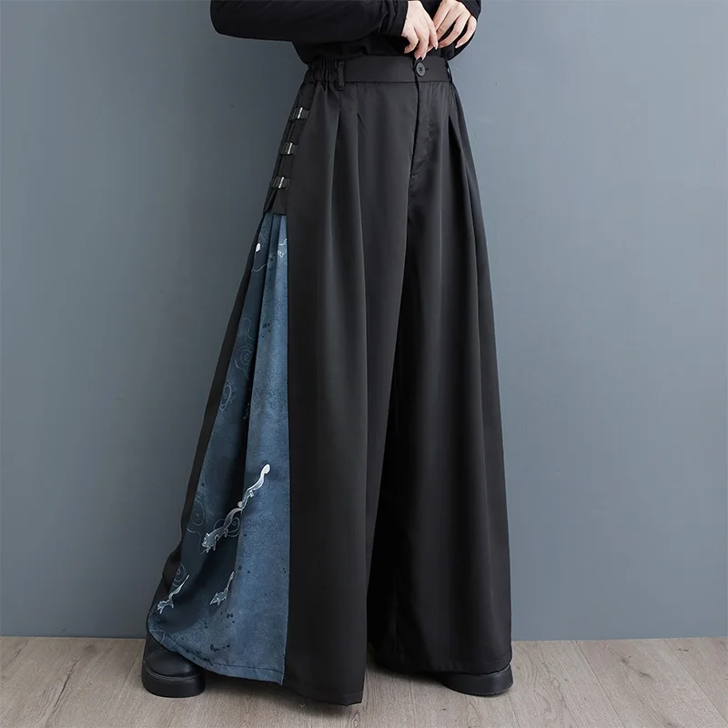high Waist Oversized vintage Casual loose Spring Summer autumn clothes Pants for Women 2026 wide leg Trousers Streetwear