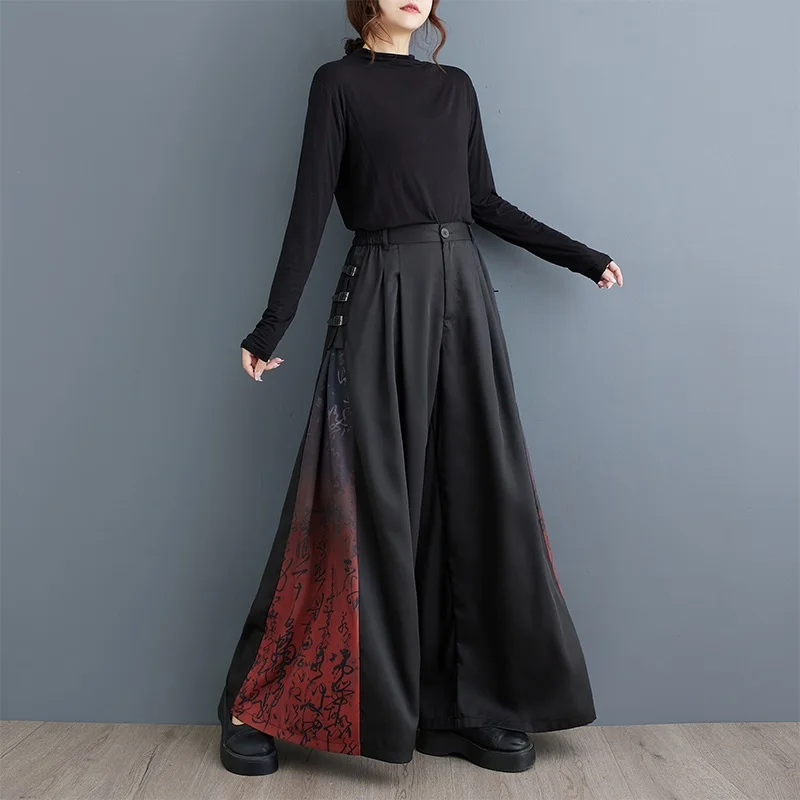 high Waist Oversized vintage Casual loose Spring Summer autumn clothes Pants for Women 2026 wide leg Trousers Streetwear