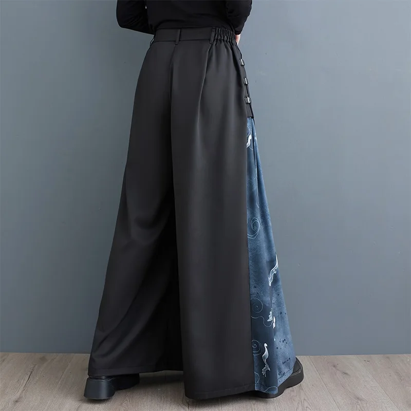 high Waist Oversized vintage Casual loose Spring Summer autumn clothes Pants for Women 2026 wide leg Trousers Streetwear