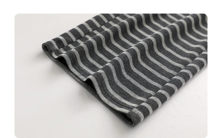 CHIC VEN Women Trousers Loose Casual Striped Wide Leg Pants Hanging Straight Casual Trousers Spring Autumn Women 2025