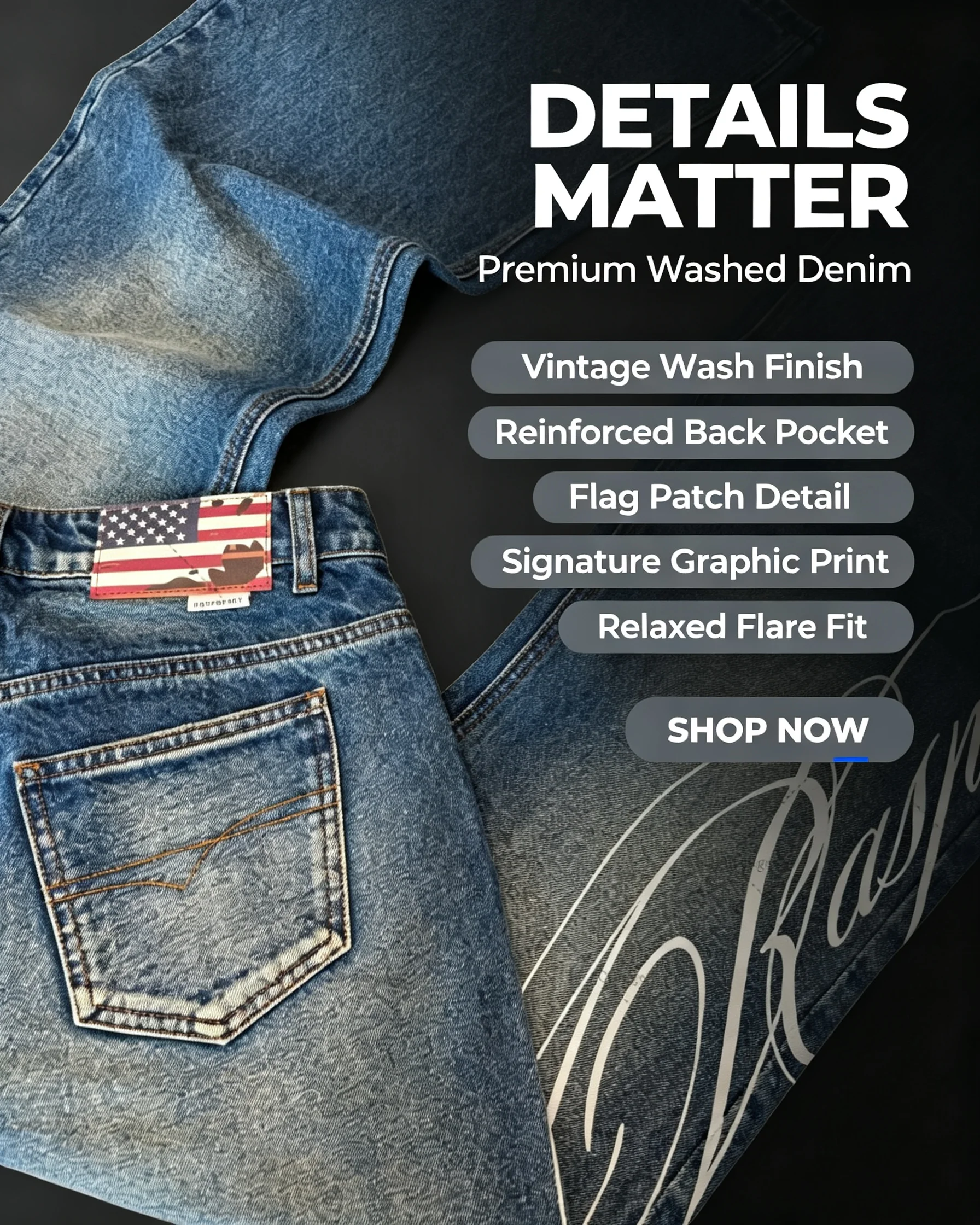 2026 Vintage Jeans Printed Jeans For Woman Straight Pant Y2k Pants Women's Clothing Street Wind Fashion Trendy All-match Casual