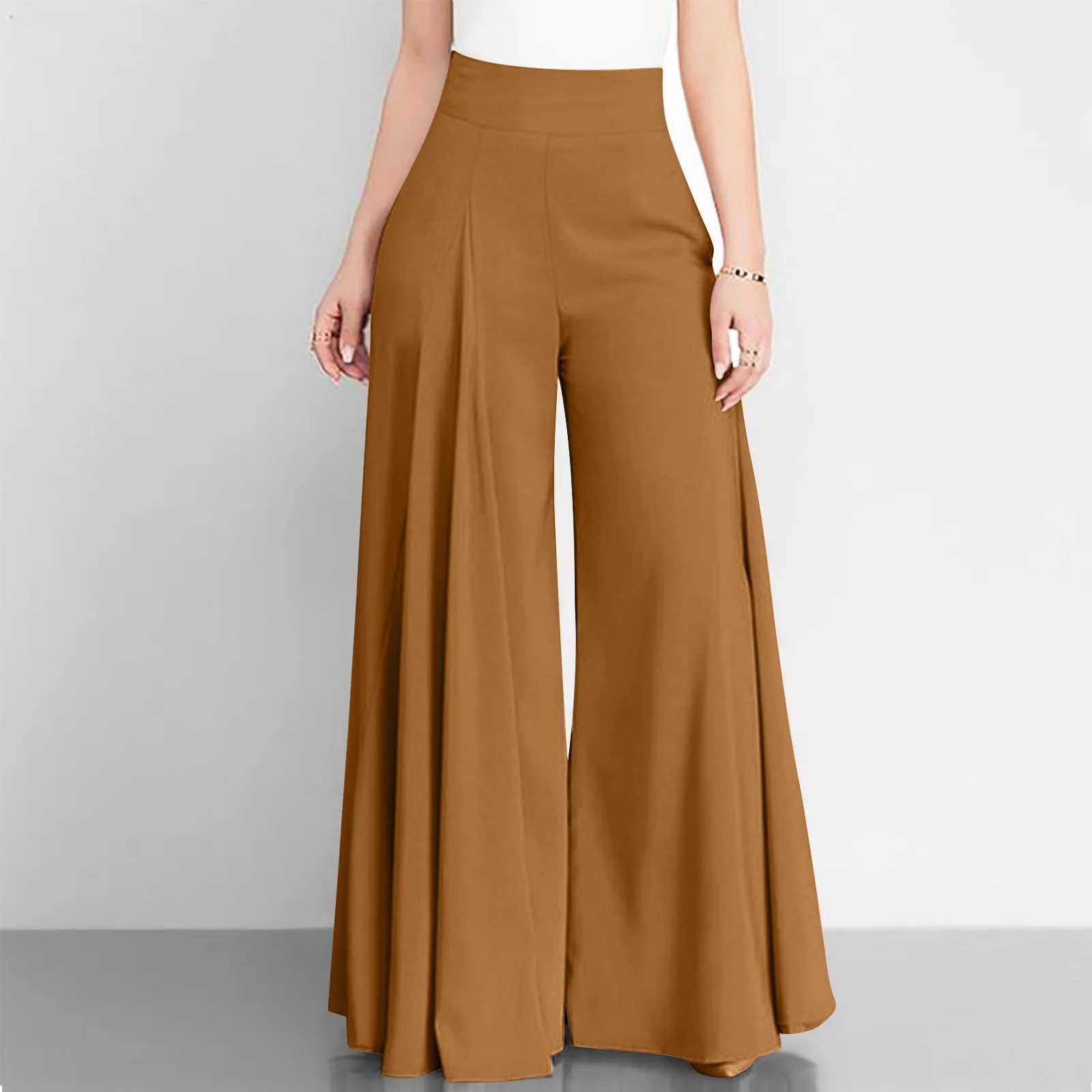 High Waist Women Suit Pants Fall Straight Office Ladies Fashion Trousers Casual Zipper Loose Female Solid Color Pants New 2026