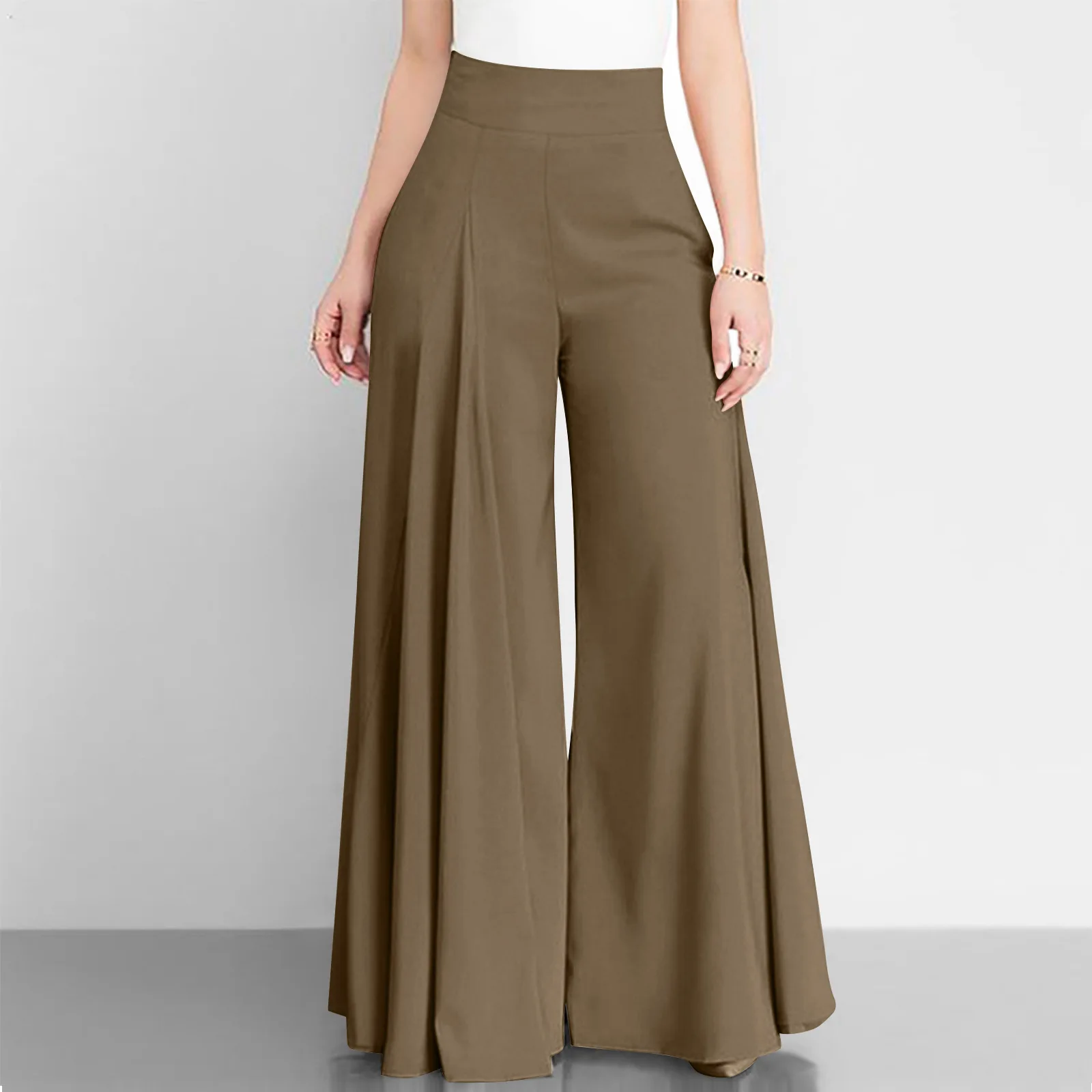 High Waist Women Suit Pants Fall Straight Office Ladies Fashion Trousers Casual Zipper Loose Female Solid Color Pants New 2026