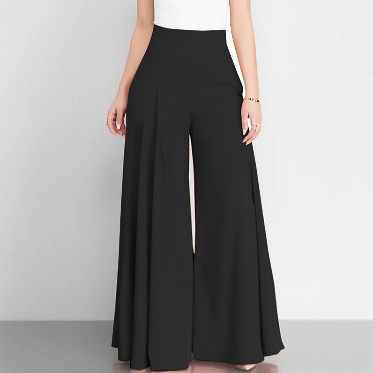 High Waist Women Suit Pants Fall Straight Office Ladies Fashion Trousers Casual Zipper Loose Female Solid Color Pants New 2026