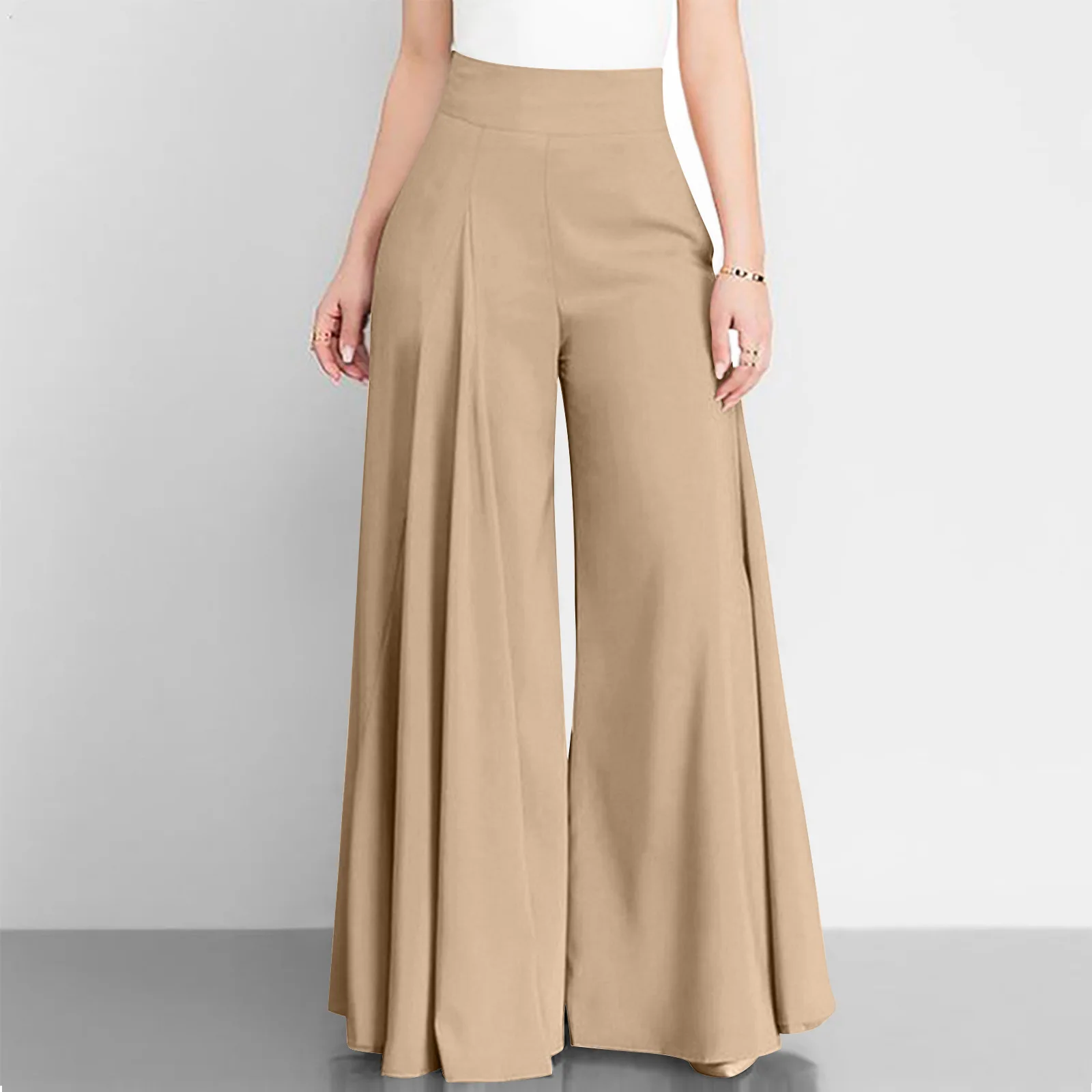 High Waist Women Suit Pants Fall Straight Office Ladies Fashion Trousers Casual Zipper Loose Female Solid Color Pants New 2026
