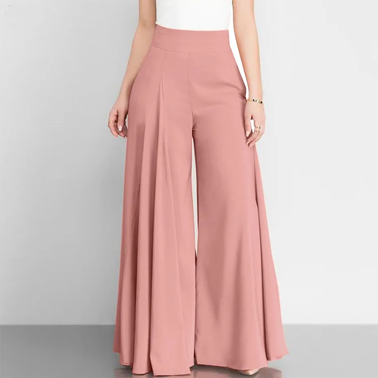 High Waist Women Suit Pants Fall Straight Office Ladies Fashion Trousers Casual Zipper Loose Female Solid Color Pants New 2026