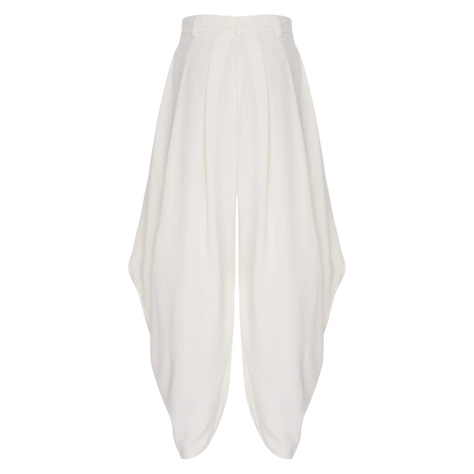 Women Palazzo Pants Trousers Casual SlacksBaroque Pleated Loose Wide Leg Pants Daily Commute Office Pants Women's Trousers