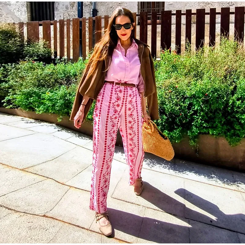 Colorful Striped Low Waist Wide Leg Jeans Slim Fit Flared Hem 2026 Summer Casual Women Denim Pants Trendy Y2K Lady Streetwear