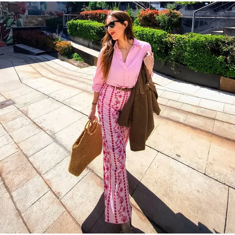 Colorful Striped Low Waist Wide Leg Jeans Slim Fit Flared Hem 2026 Summer Casual Women Denim Pants Trendy Y2K Lady Streetwear