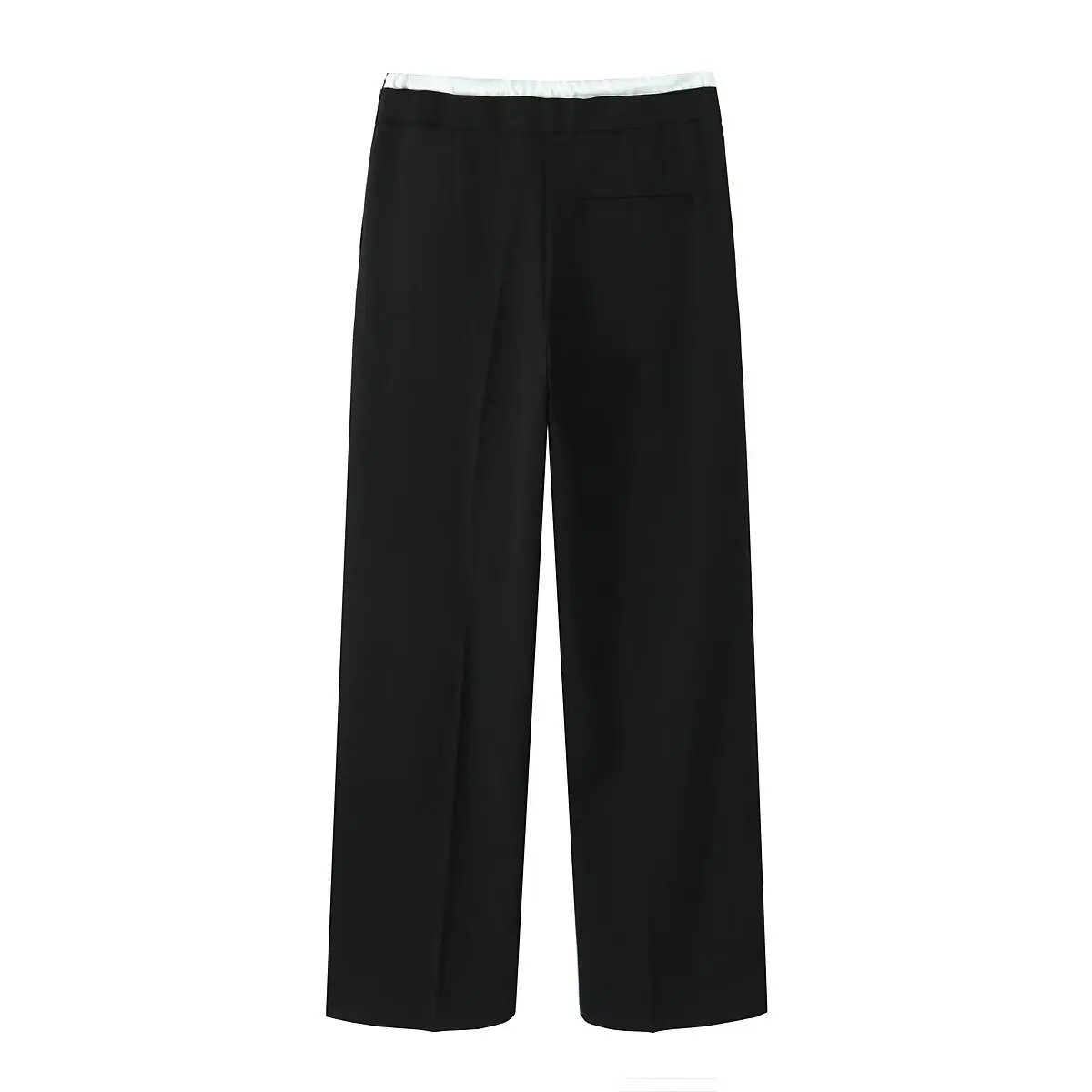 MUJER 2025 Wide Leg Pants for Women High Waist Baggy Pants Woman Summer Pleated Loose Pants Women Streetwear Tied Woman Trousers