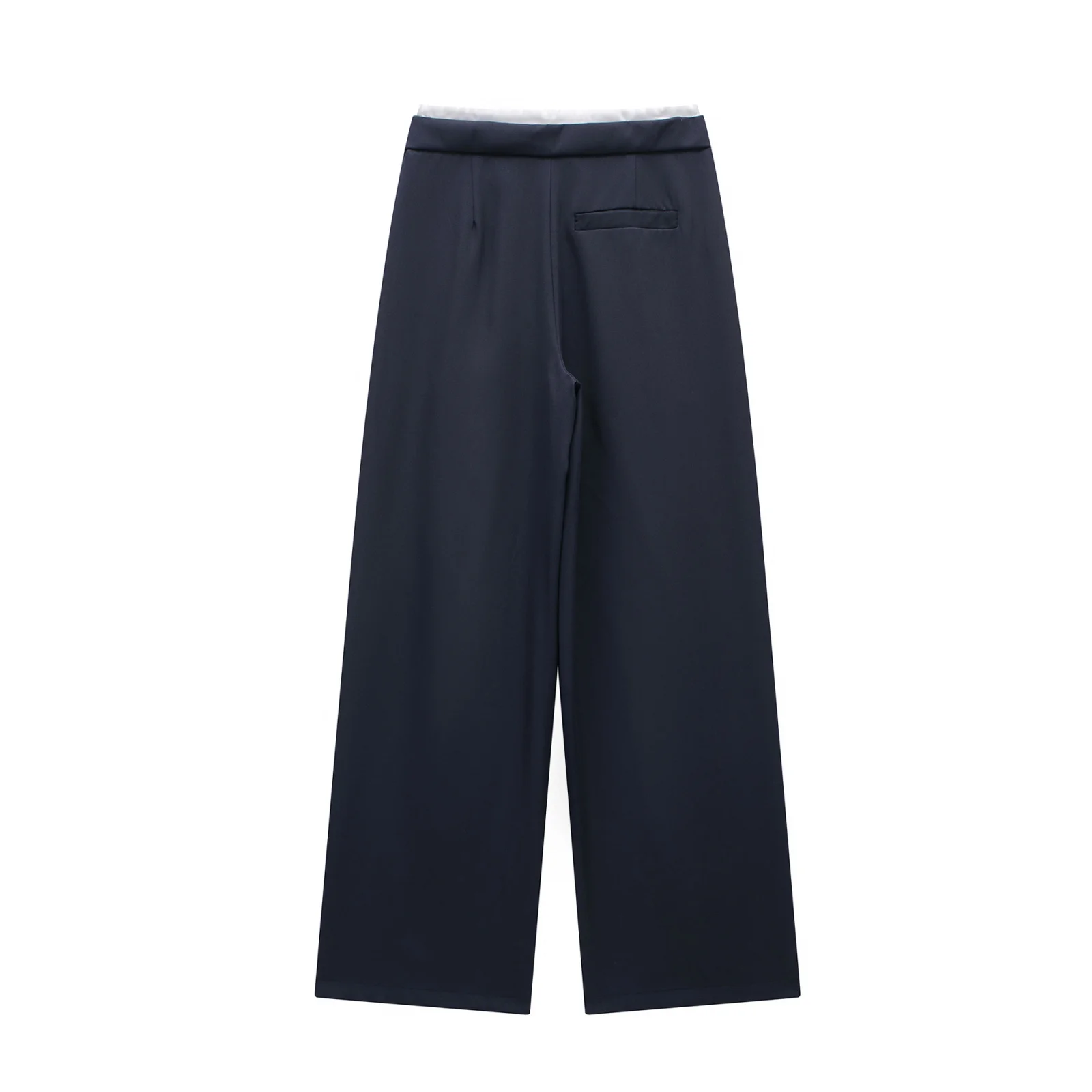MUJER 2025 Wide Leg Pants for Women High Waist Baggy Pants Woman Summer Pleated Loose Pants Women Streetwear Tied Woman Trousers
