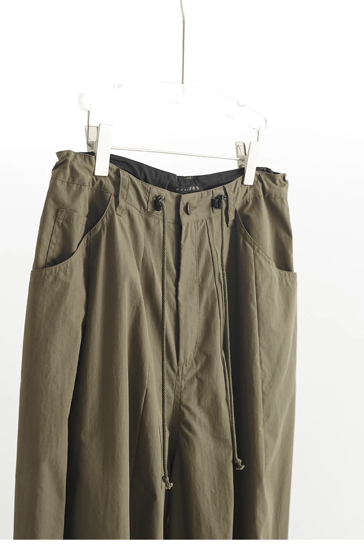 Relaxed and Comfortable~ Women's Balloon Pants, Loose Wide-Leg Casual Pants, Slimming Cotton Long Pants, Spring 2026