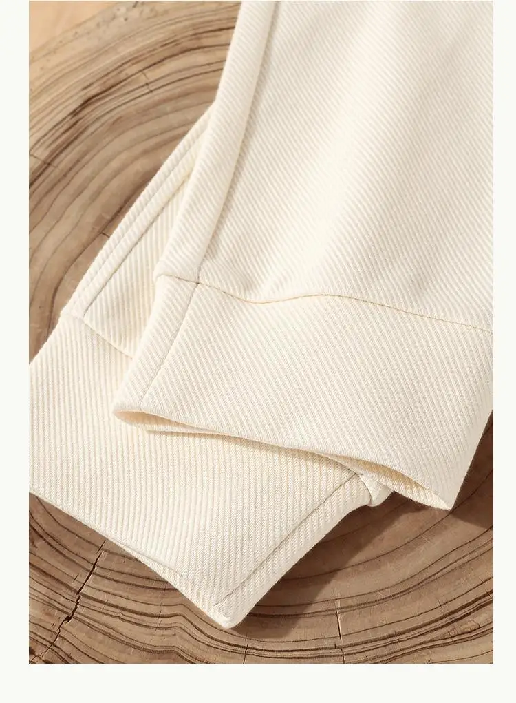2025 heavy twill leggings casual sweatpants men's spring and autumn loose and thin versatile American sports pants
