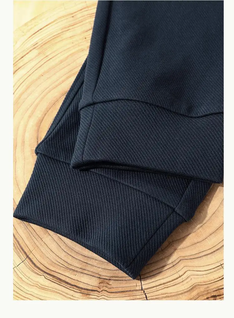 2025 heavy twill leggings casual sweatpants men's spring and autumn loose and thin versatile American sports pants