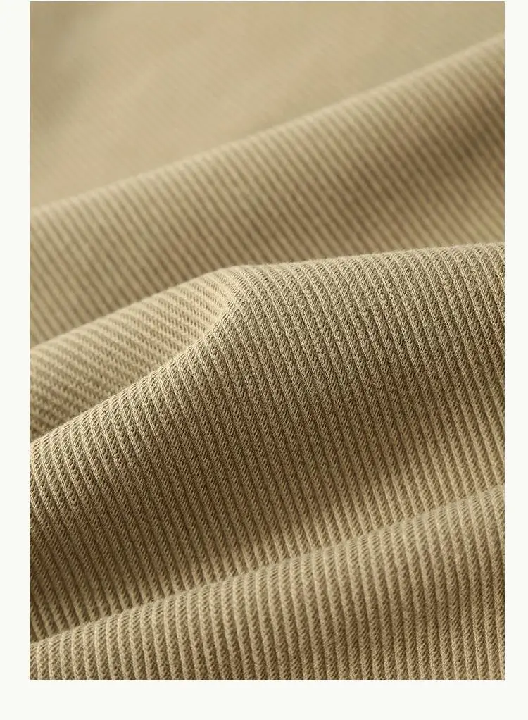 2025 heavy twill leggings casual sweatpants men's spring and autumn loose and thin versatile American sports pants