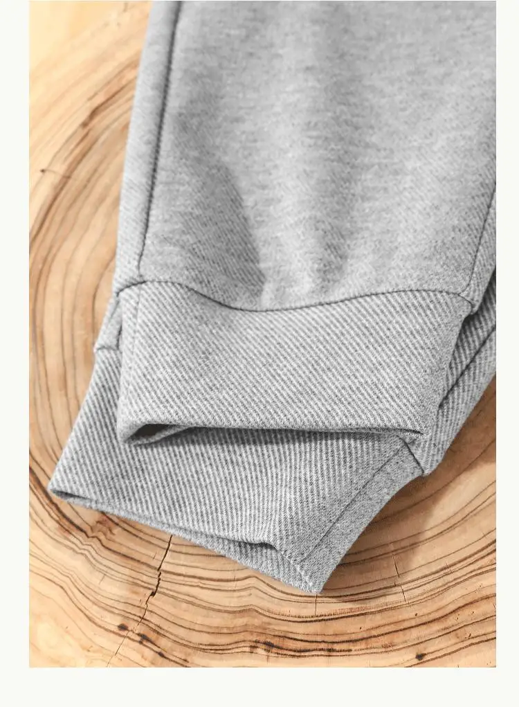 2025 heavy twill leggings casual sweatpants men's spring and autumn loose and thin versatile American sports pants