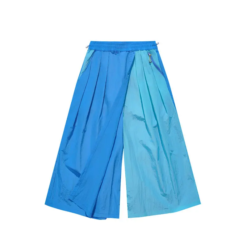 Outdoor Water-repellent Skirt Pant Women Streetwear Fashion It Girl Y2k Loose Casual Sport Wide Leg Cargo Pants Female Trousers